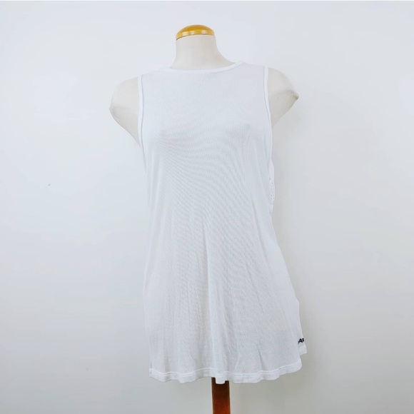 IVY PARK | Ribbed White Tank Top Size Medium Lady - Picture 1 of 8